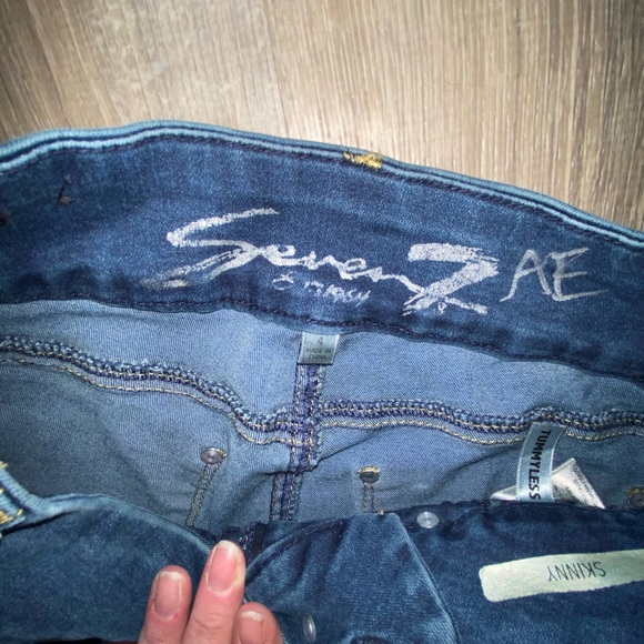 For all Mankind 7s size 4 skinny fit - Picture 2 of 5